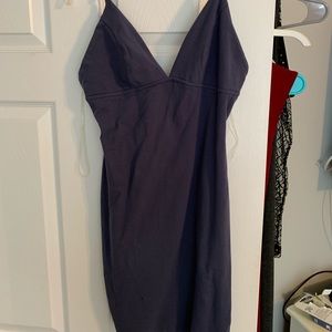Cute tight blue dress